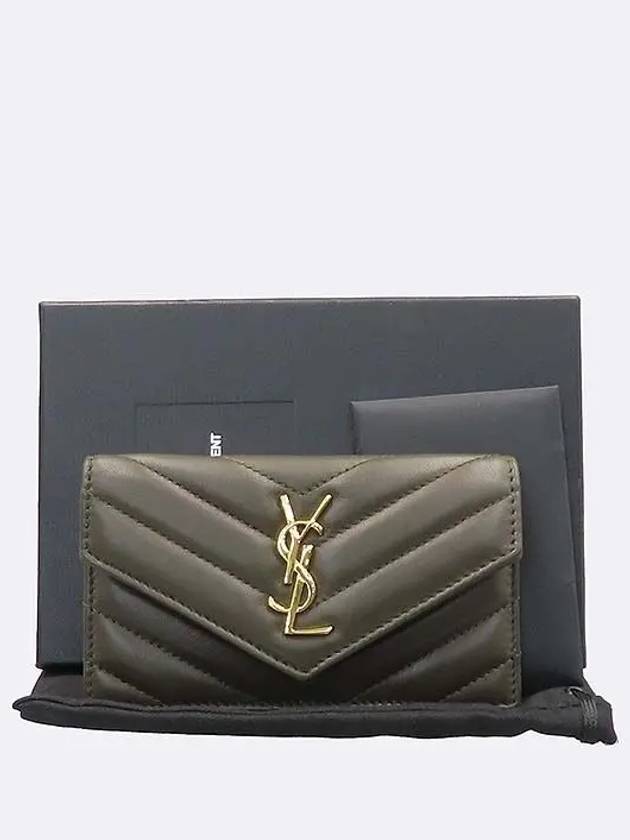 Luxury Saint Laurent Trending 2025 612808 Card business wallet