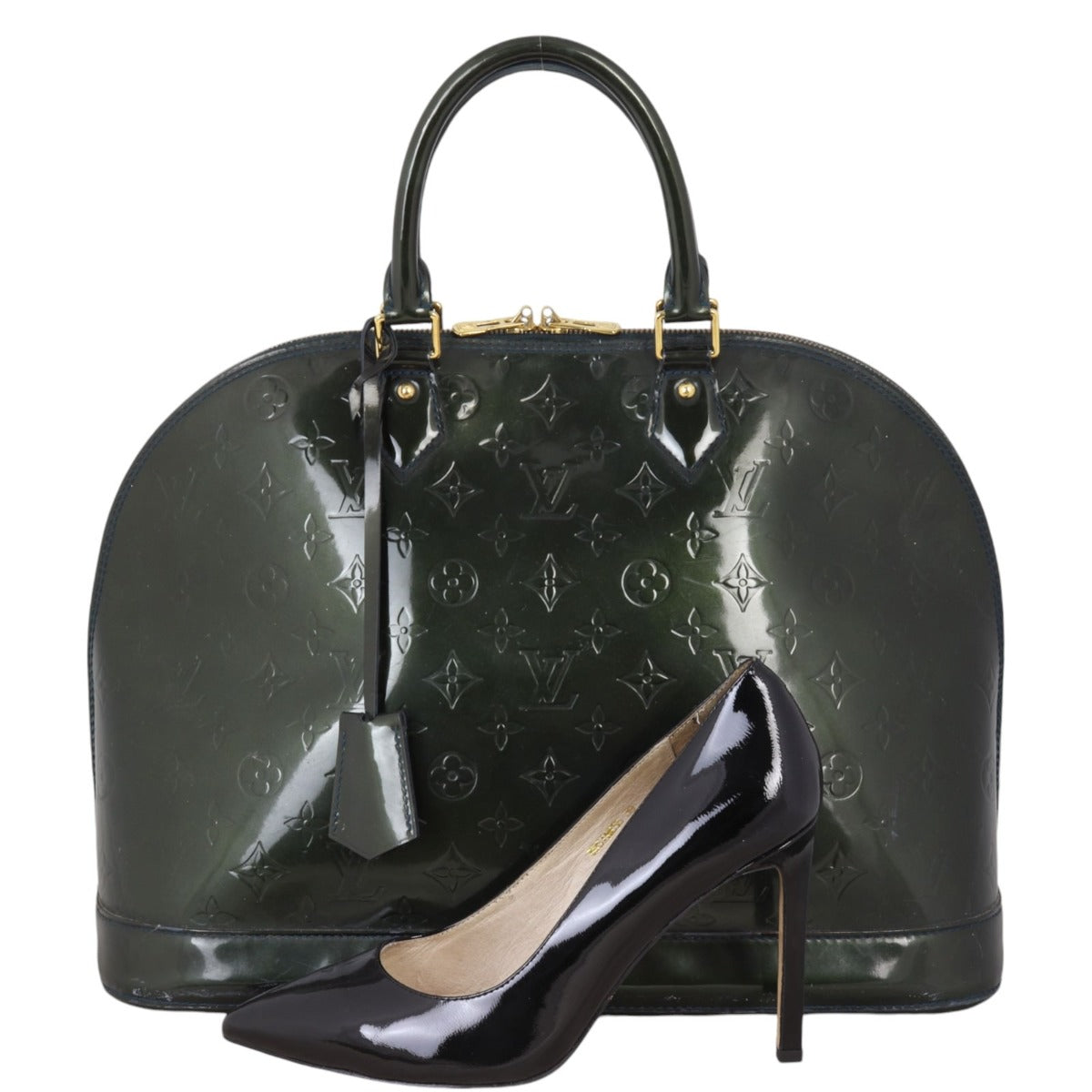 Louis Vuitton Alma GM Monogram Vernis
