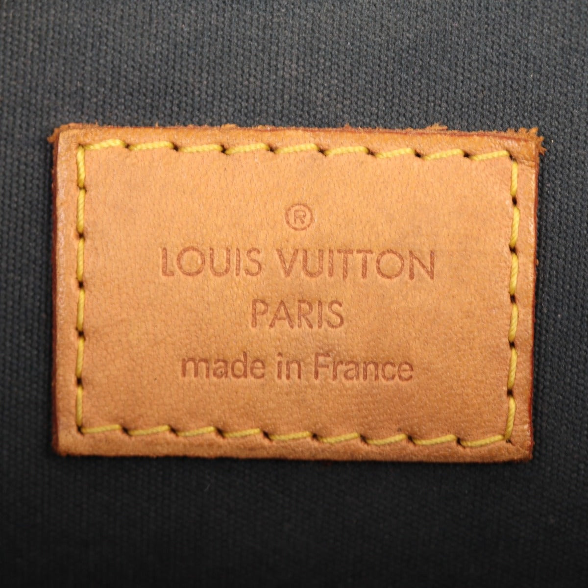 Louis Vuitton Alma GM Monogram Vernis