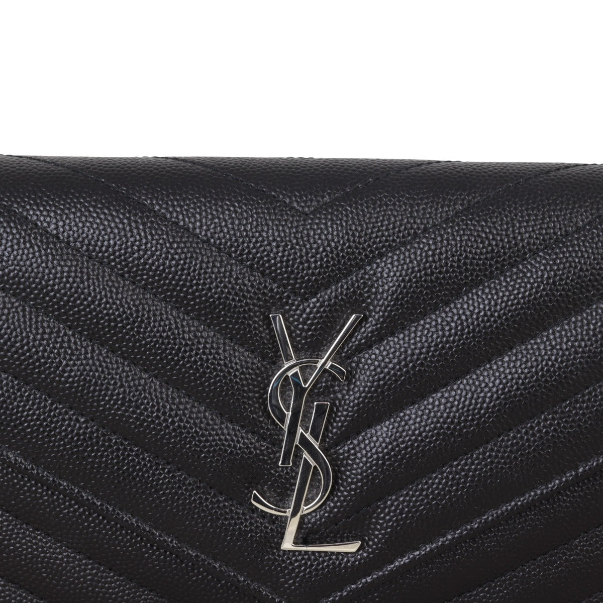Saint Laurent Cassandre Envelope Chain Wallet