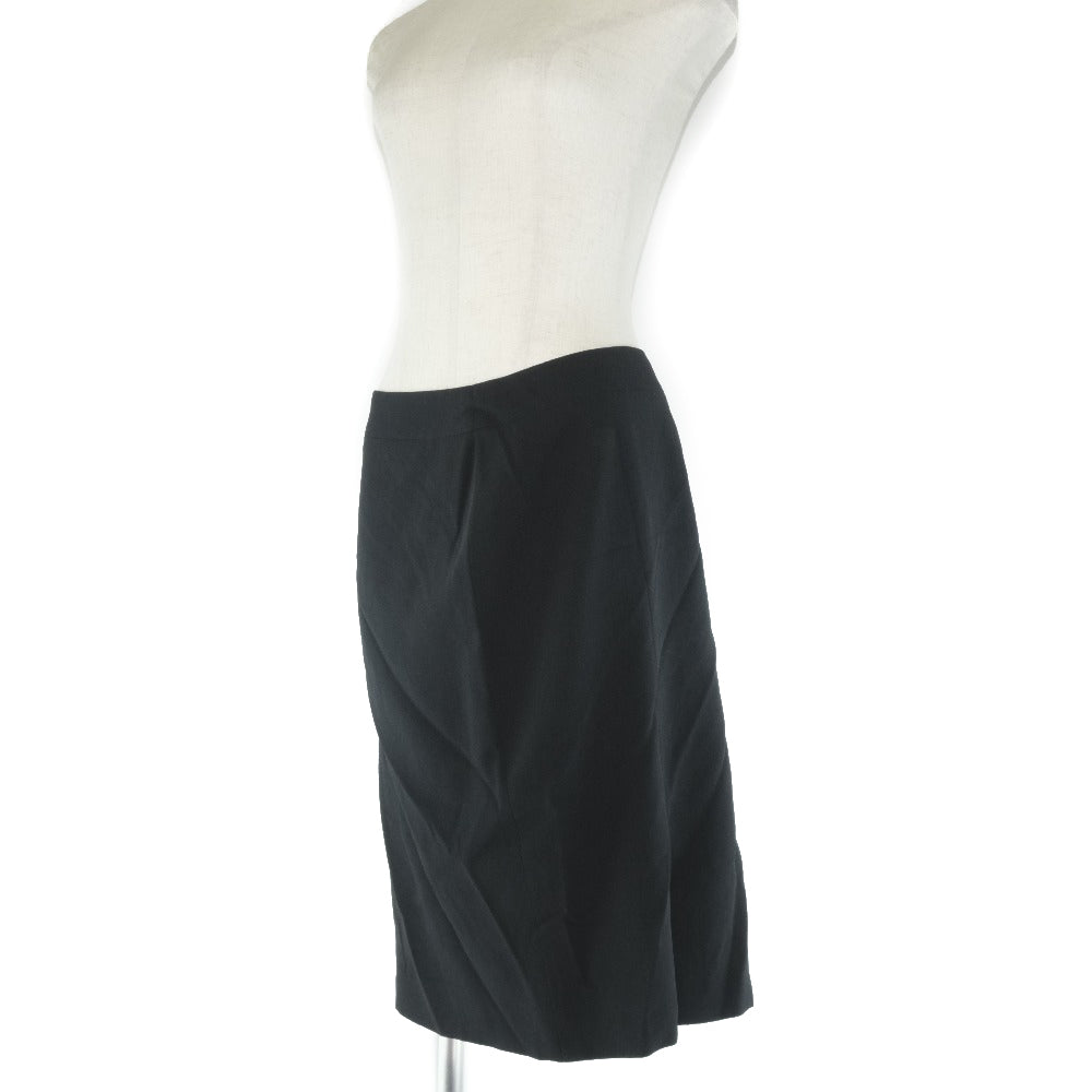 CHANEL skirt P24940V08903 wool black 38