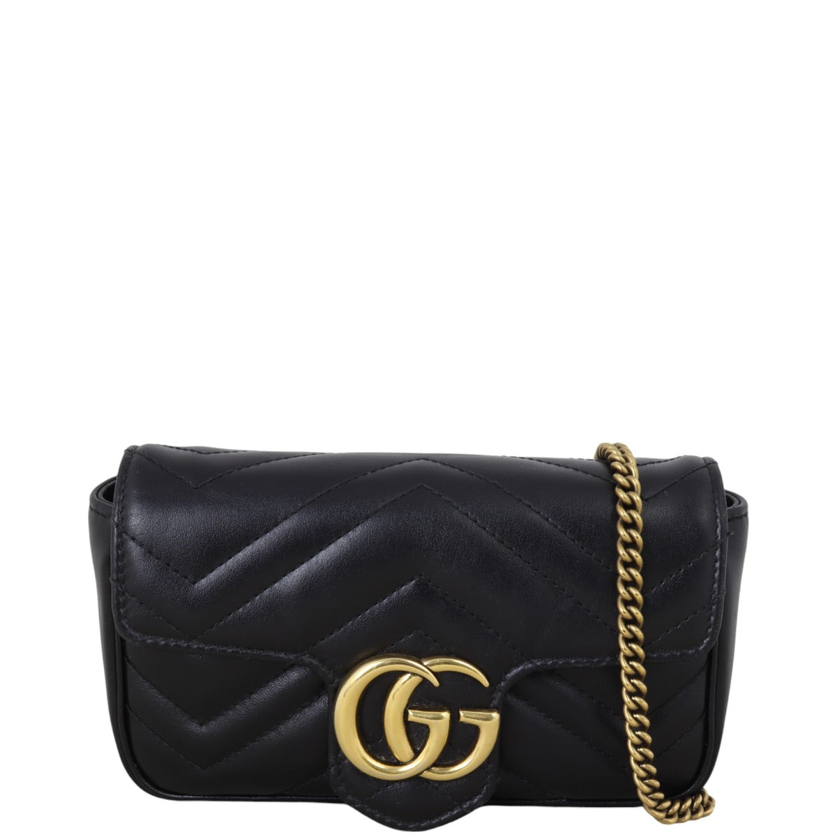 Gucci GG Marmont Matelasse Super Mini Shoulder Bag