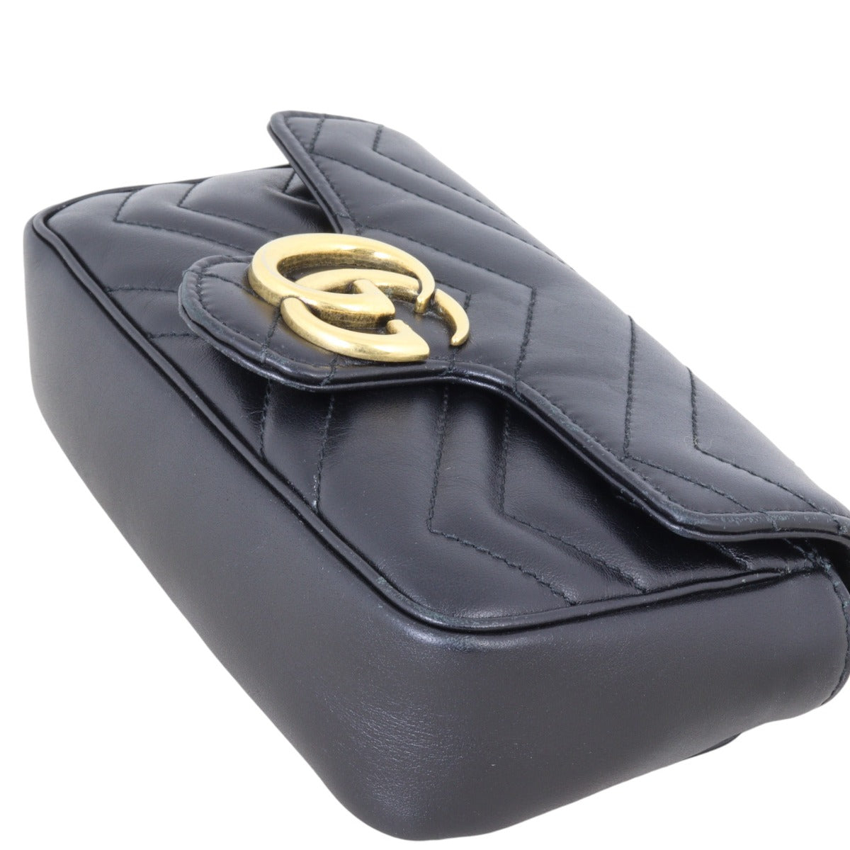 Gucci GG Marmont Matelasse Super Mini Shoulder Bag