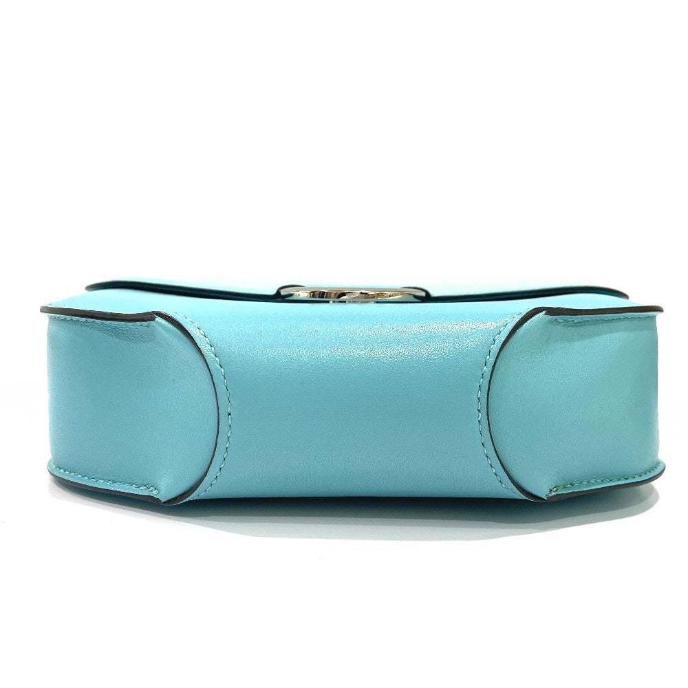HERMES Shoulder Bag Taderakto blue Mini Shell Schmidy 2WAY handbag mens
