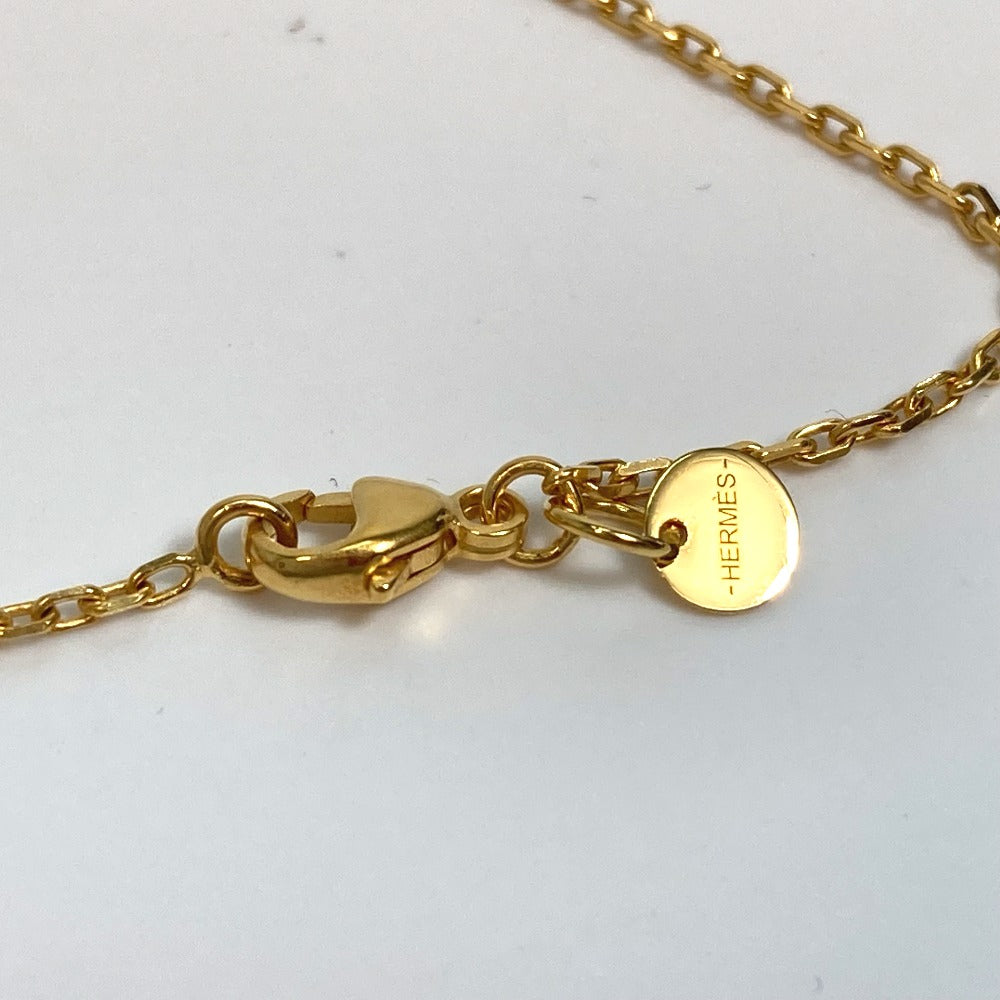 HERMES Necklace metal Red As de Coeur As de Coeur Women