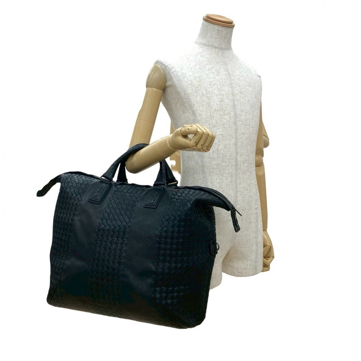 BOTTEGAVENETA Handbag leather black