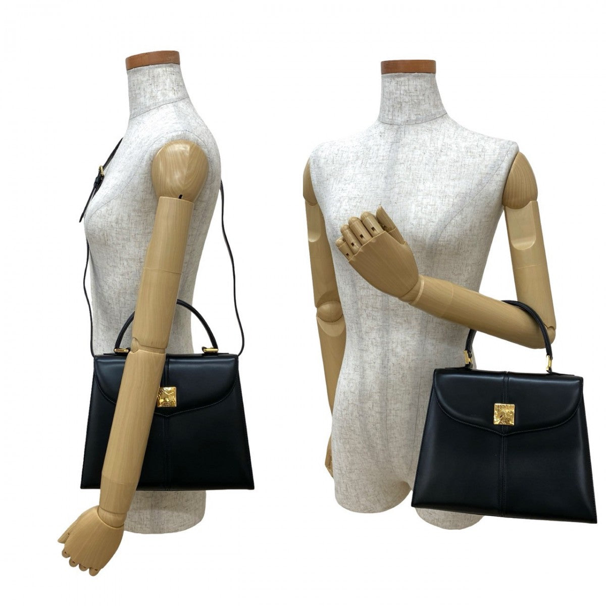 YVES SAINT LAURENT Shoulder Bag leather black
