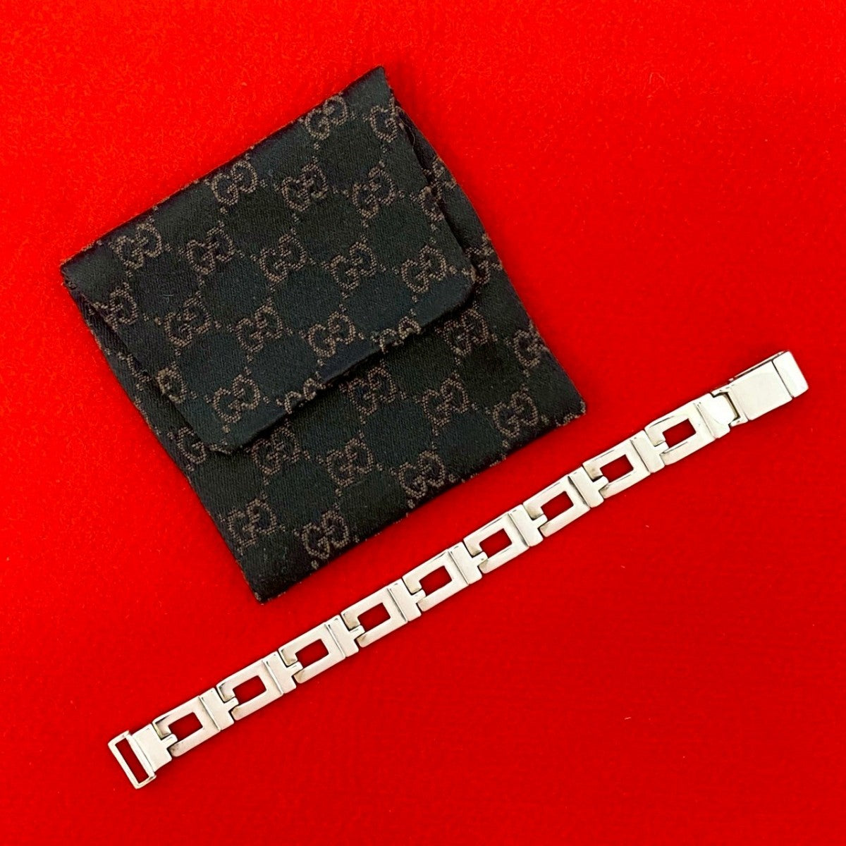 GUCCI bracelet Silver925 Silver G-Shape Bracelet