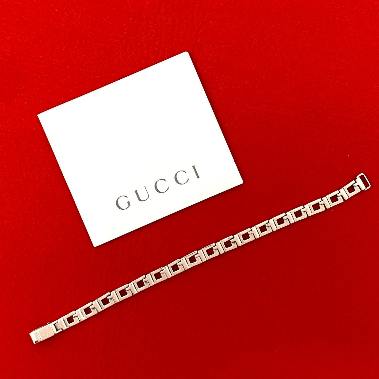 GUCCI bracelet Silver925 Silver G-Shape Bracelet