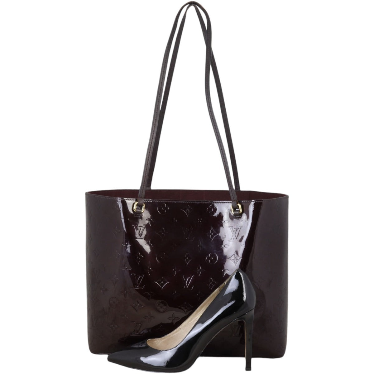 Louis Vuitton Long Beach MM Monogram Vernis