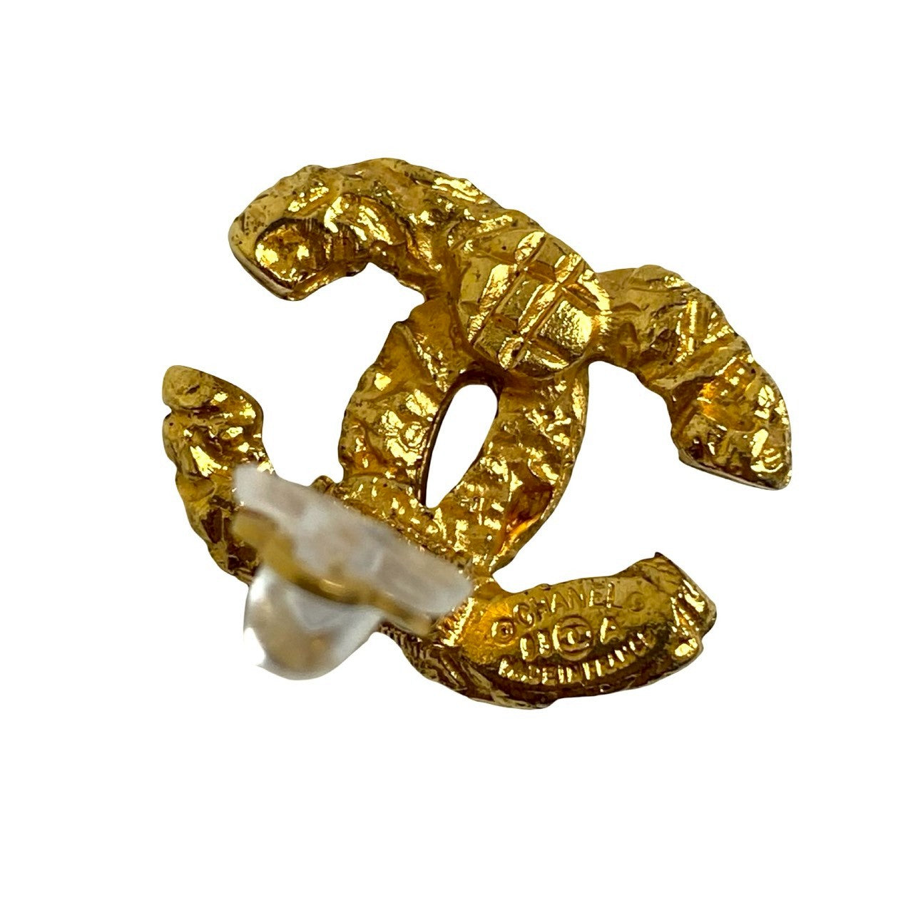 CHANEL Earring Gold Plated gold