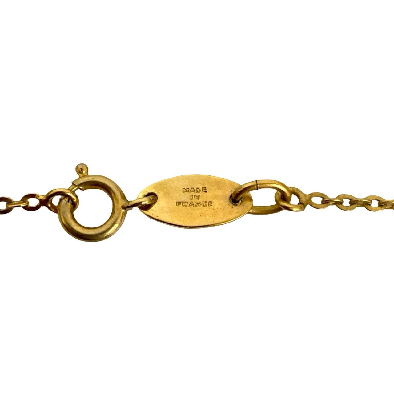 CHANEL Necklace Gold Plated gold