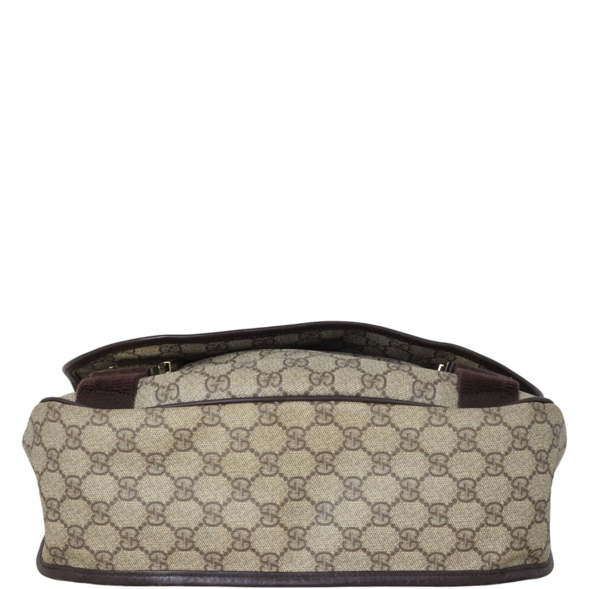 Gucci GG Supreme Double Buckle Messenger