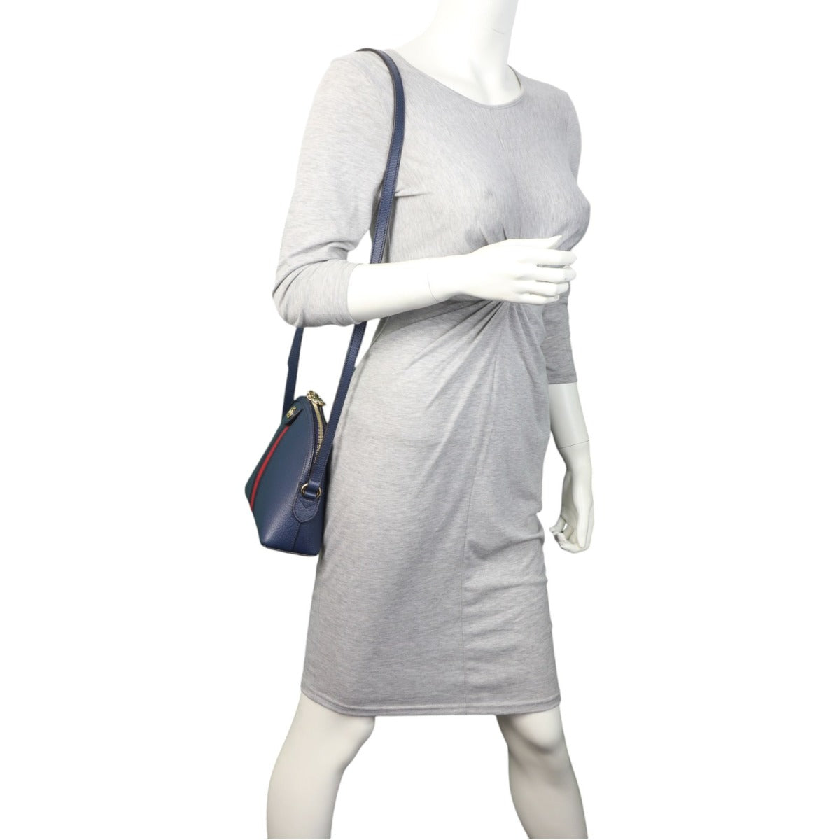 Gucci Ophidia Leather Small Shoulder Bag