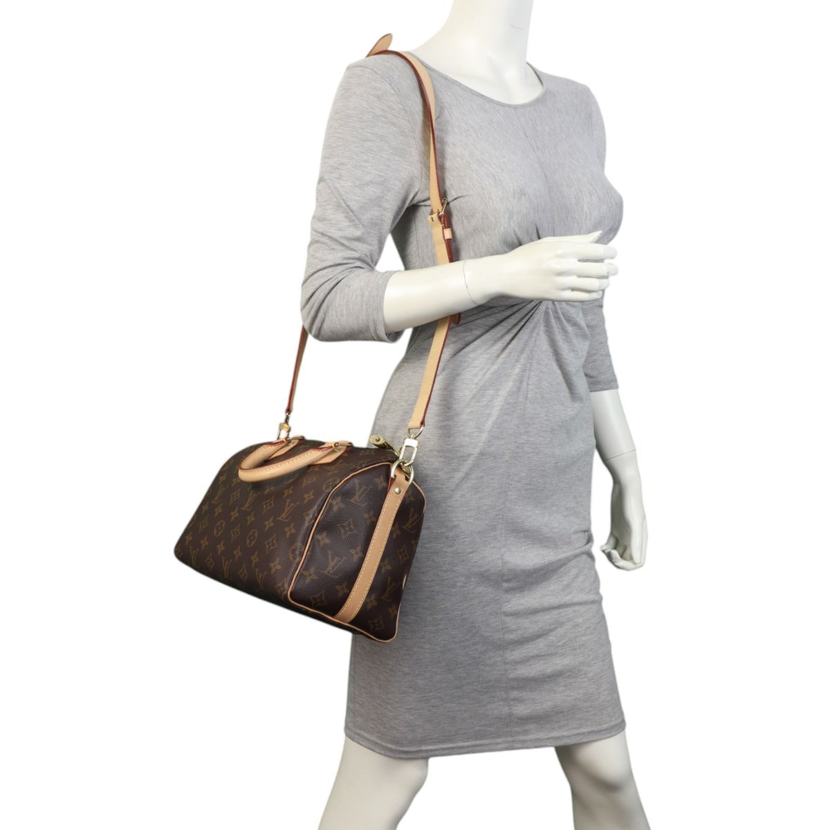 Louis Vuitton Speedy 25 Bandouliere Monogram