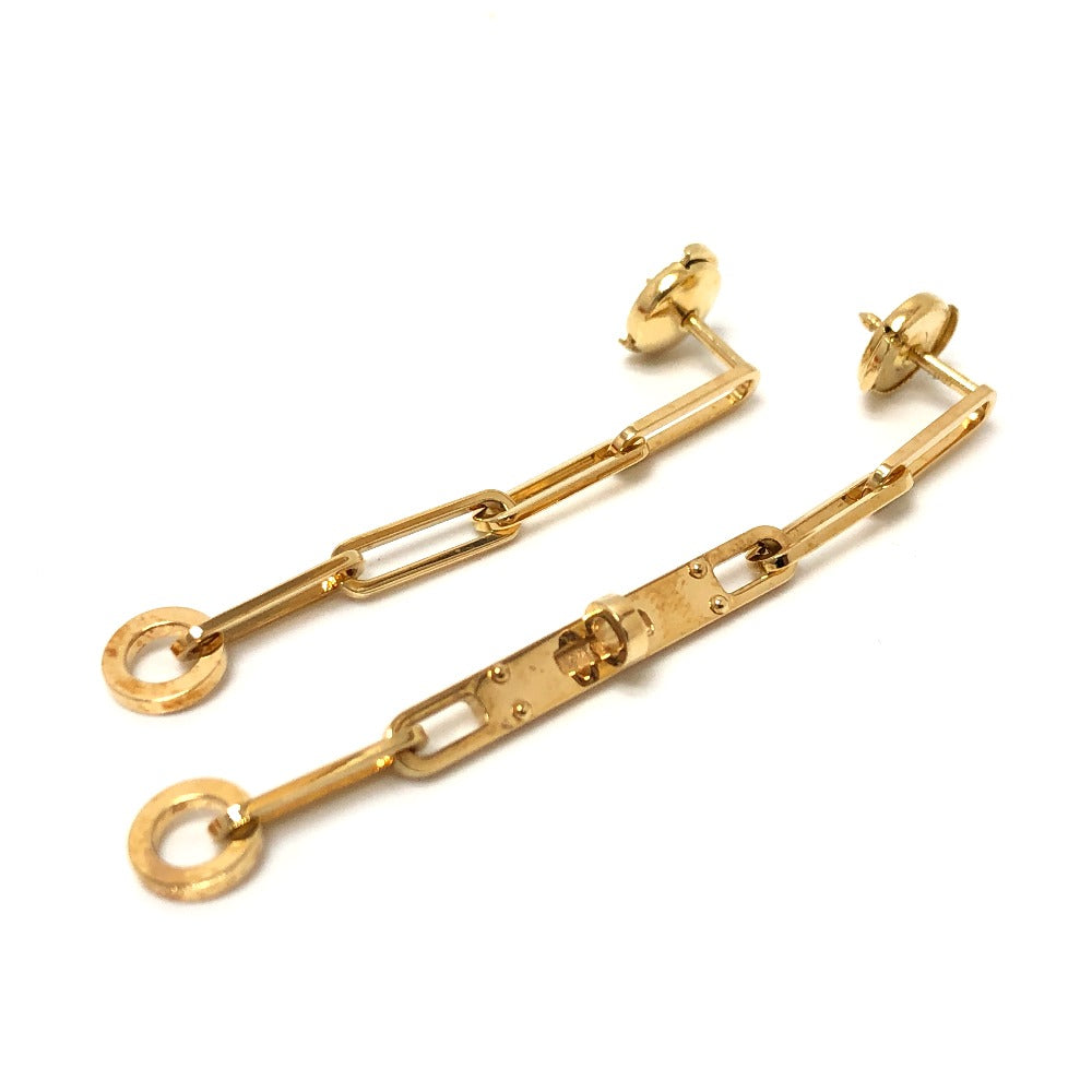 HERMES Pierce 18K gold Accessories Kelly Chene Women