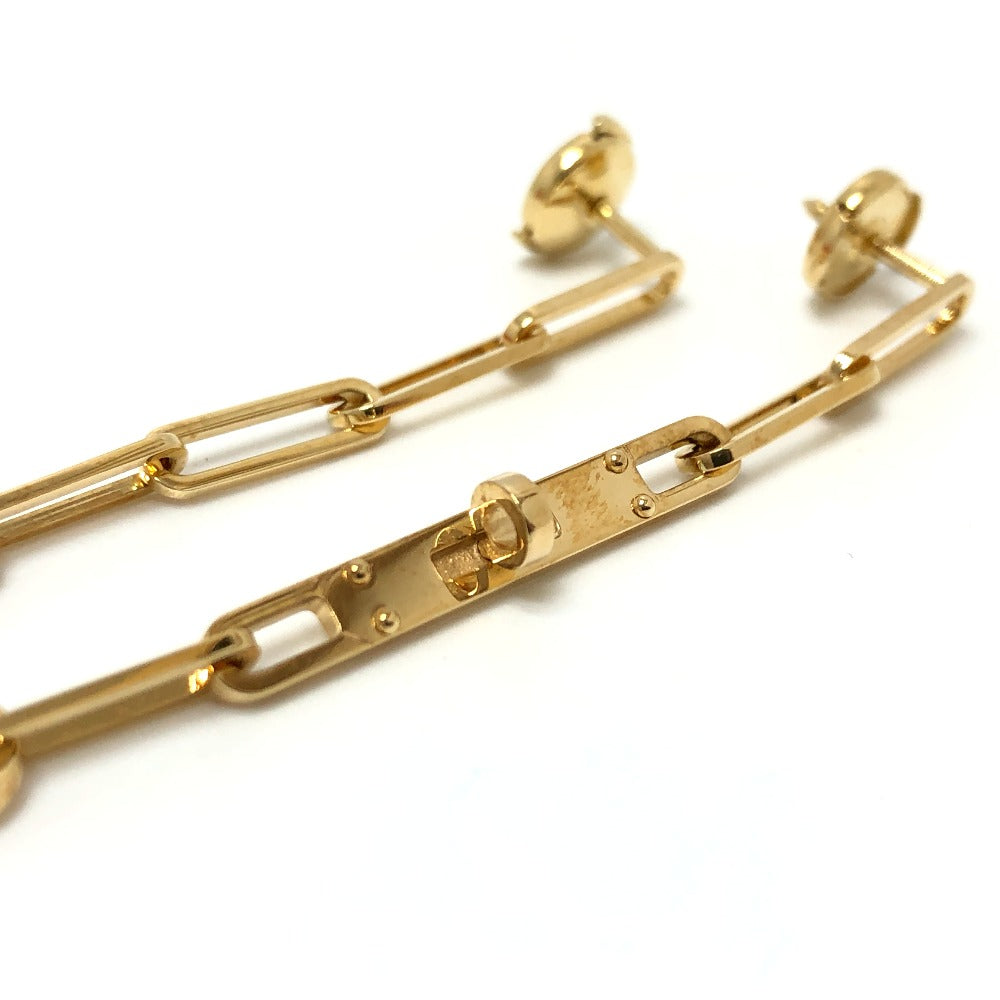HERMES Pierce 18K gold Accessories Kelly Chene Women