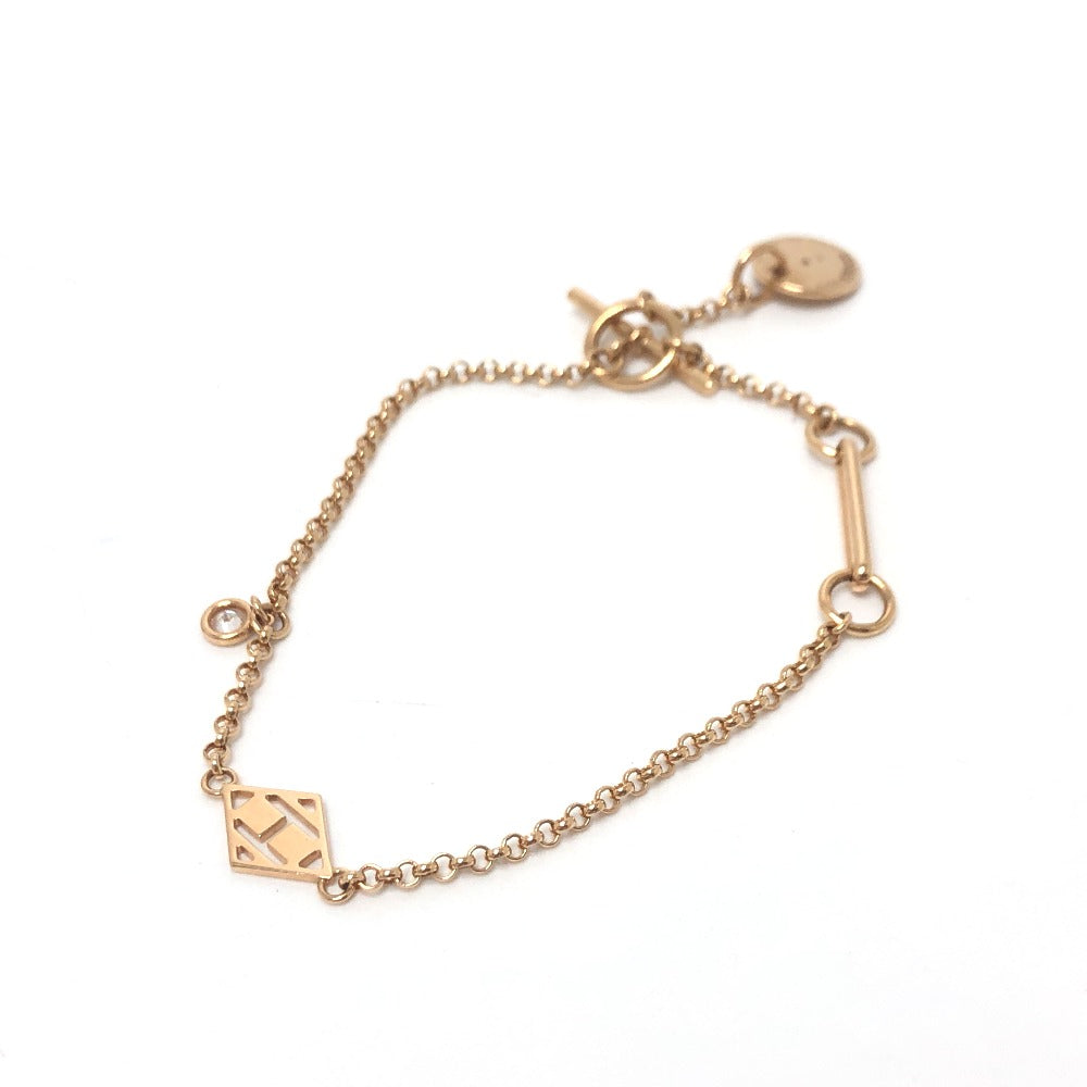 HERMES bracelet 18K Pink Gold gold Bracelet Gunbird Clou de Sel Women
