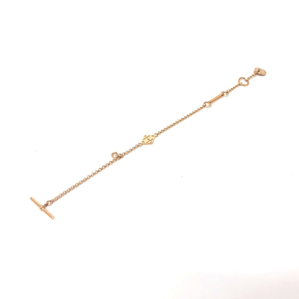 HERMES bracelet 18K Pink Gold gold Bracelet Gunbird Clou de Sel Women