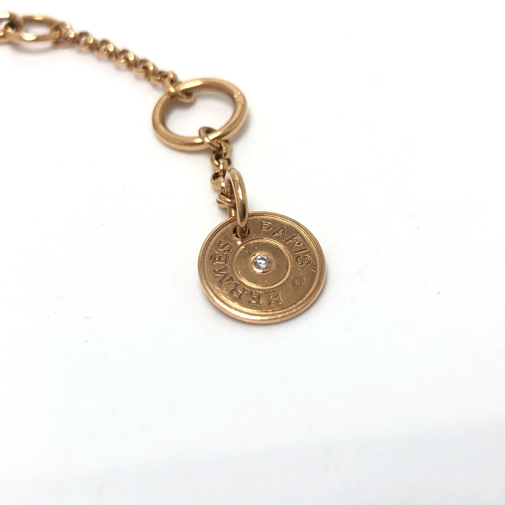HERMES bracelet 18K Pink Gold gold Bracelet Gunbird Clou de Sel Women
