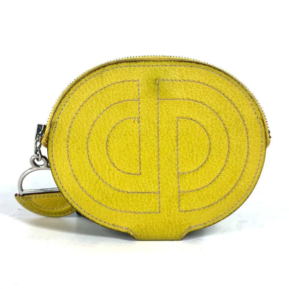 HERMES Coin case Shave yellow In the loop Women