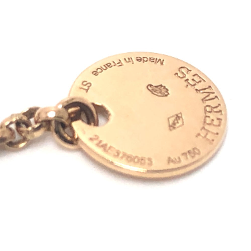 HERMES bracelet 18K Pink Gold gold K18PG Kelly Clochette