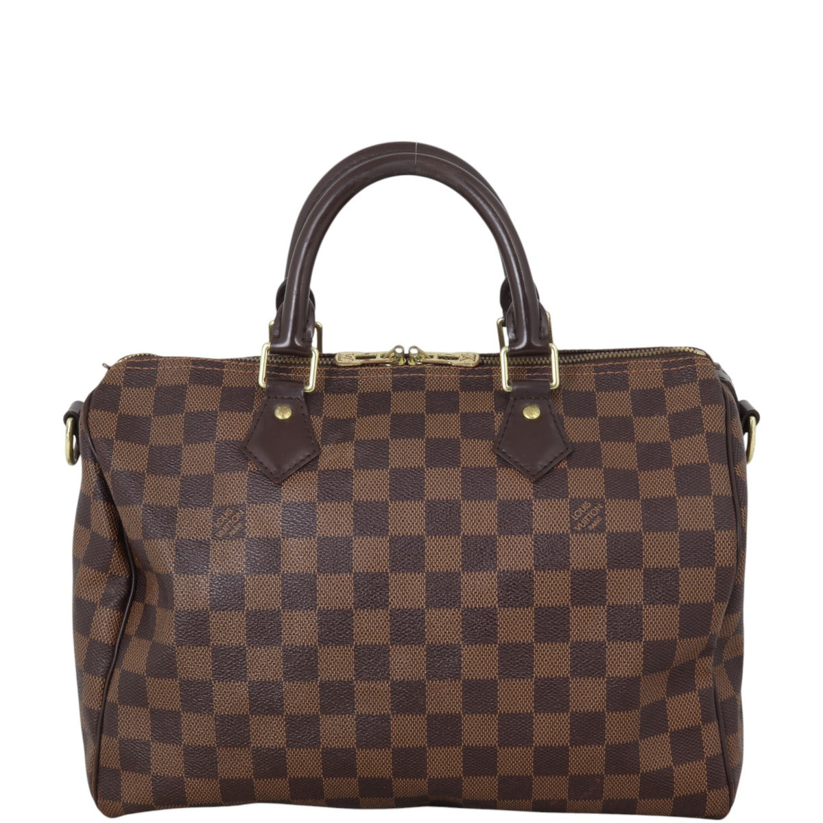 Louis Vuitton Speedy 30 Bandouliere Damier Ebene
