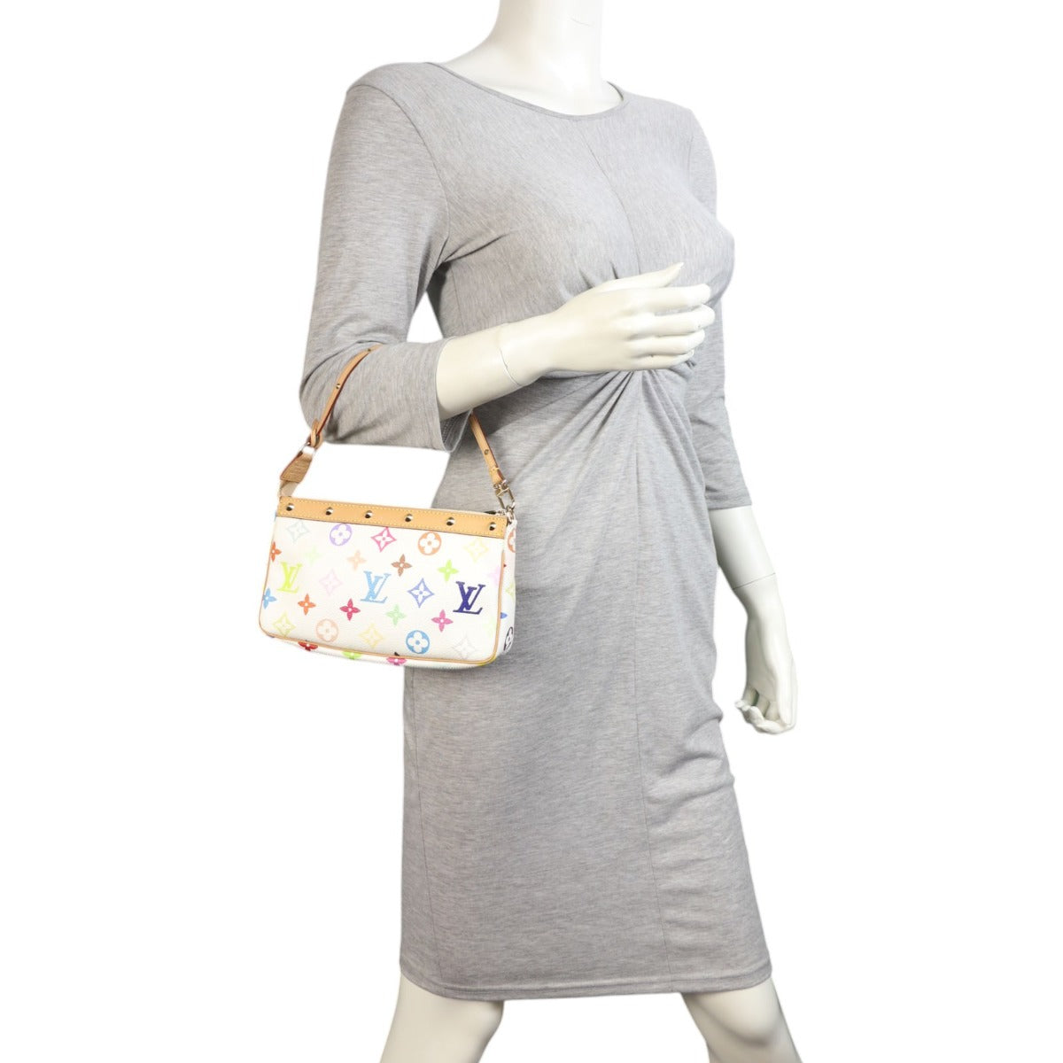 Louis Vuitton Pochette Accessories Monogram Multicolore