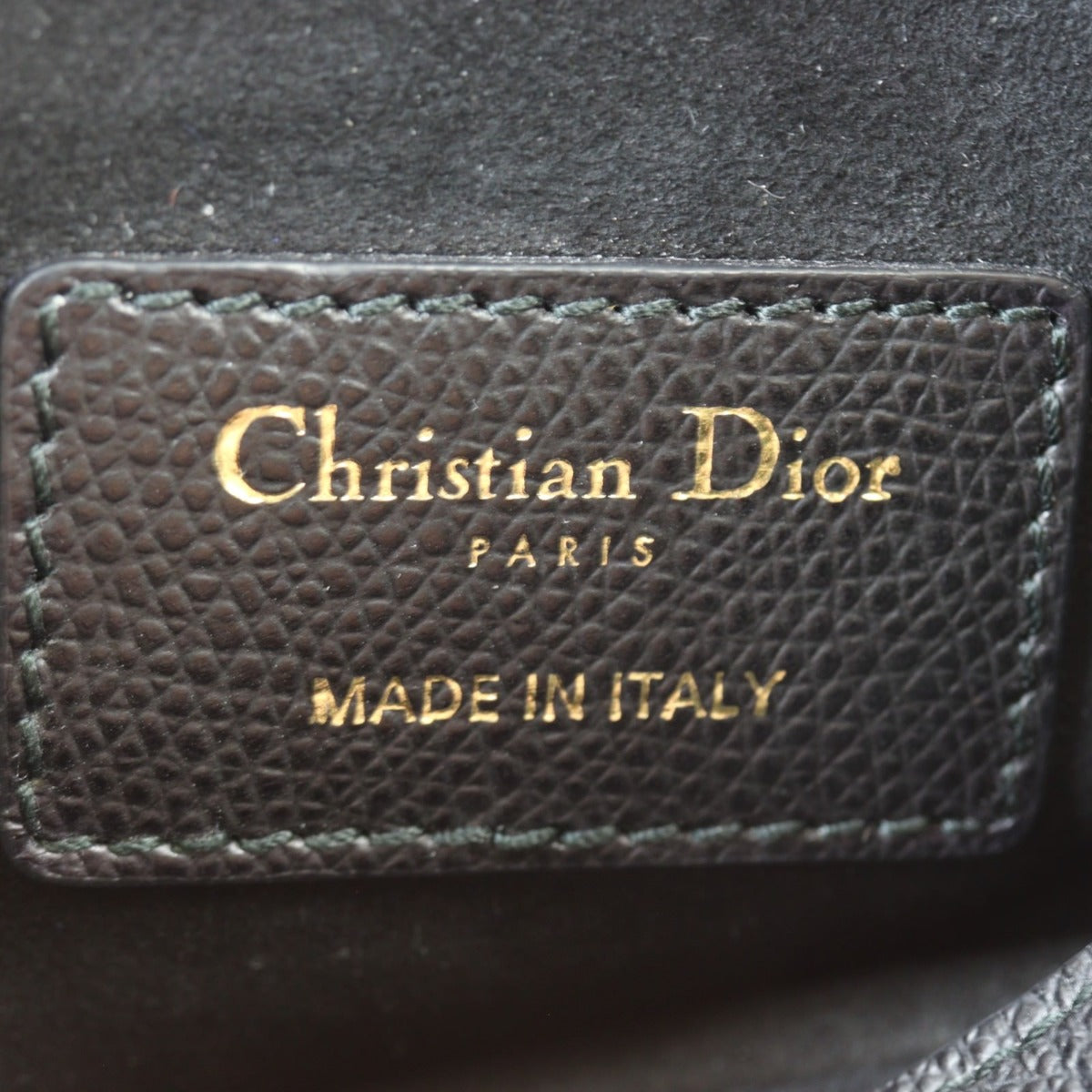 Dior Saddle Bag Mini with Embroidered Strap