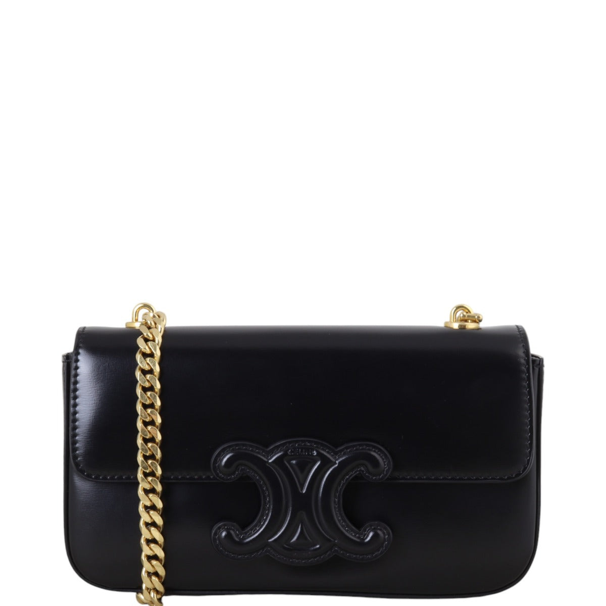Celine Triomphe Claude Chain Shoulder Bag