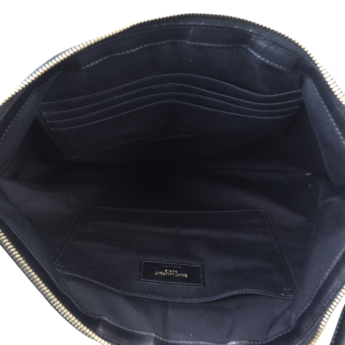 Saint Laurent Cassandre Monogram Matelasse Tablet Pouch
