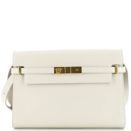 Luxury Saint Laurent Trending 2025 Manhattan Shoulder Bag Leather Medium