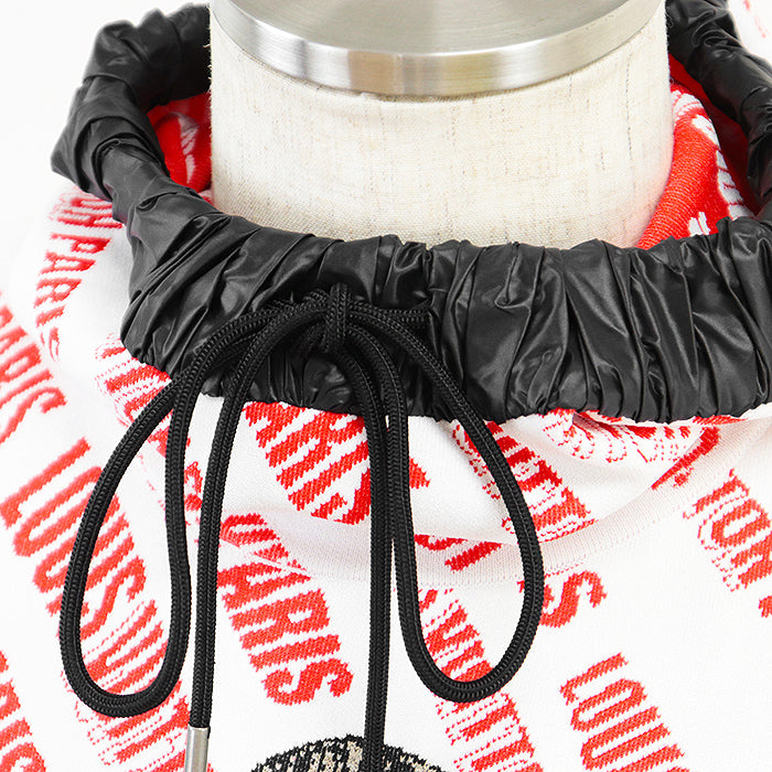 LOUIS VUITTON Short sleeve T-shirt RW212B IS9 FLKM99 Rayon nylon White, Red M