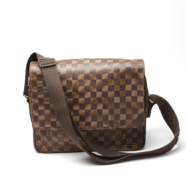 LOUIS VUITTON Shoulder Bag N41149 Damier canvas Brown Crossbody Damier Shelton MM Women