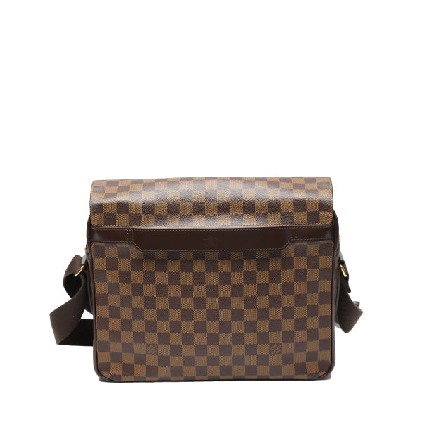 LOUIS VUITTON Shoulder Bag N41149 Damier canvas Brown Crossbody Damier Shelton MM Women