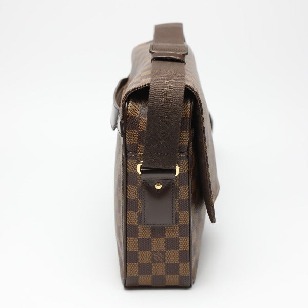 LOUIS VUITTON Shoulder Bag N41149 Damier canvas Brown Crossbody Damier Shelton MM Women