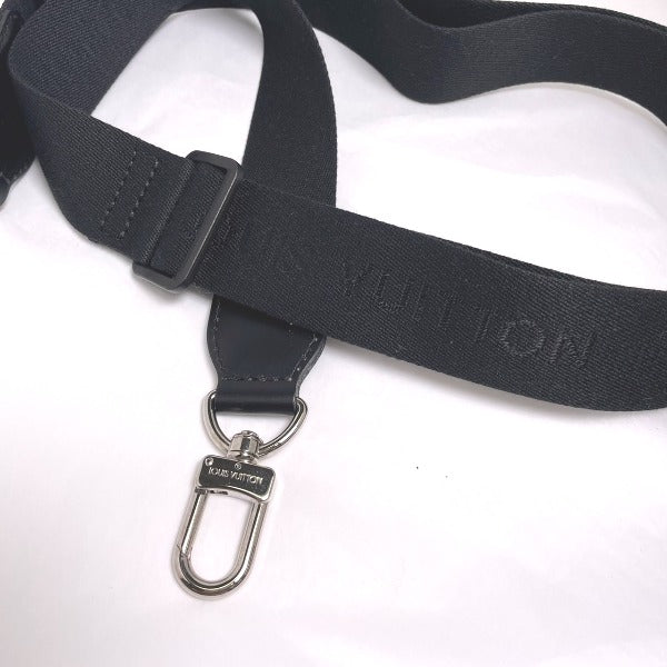 LOUIS VUITTON Shoulder strap N51192 Canvas, Steel black Adjustable For Damier Graphite