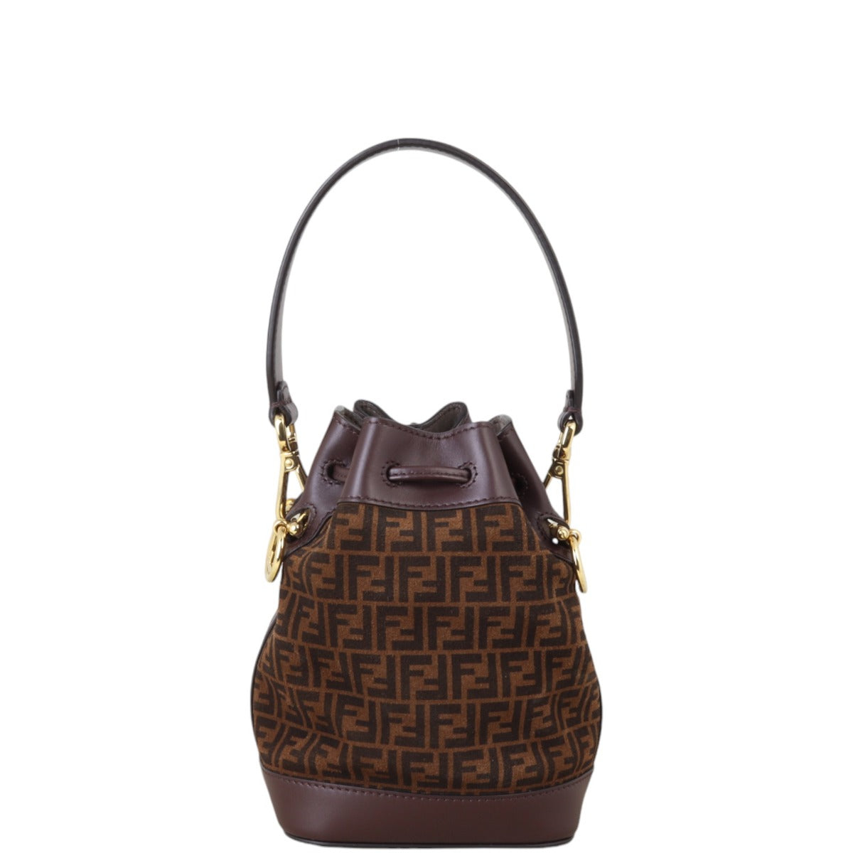 Fendi Mon Tresor Suede Mini Bucket Bag