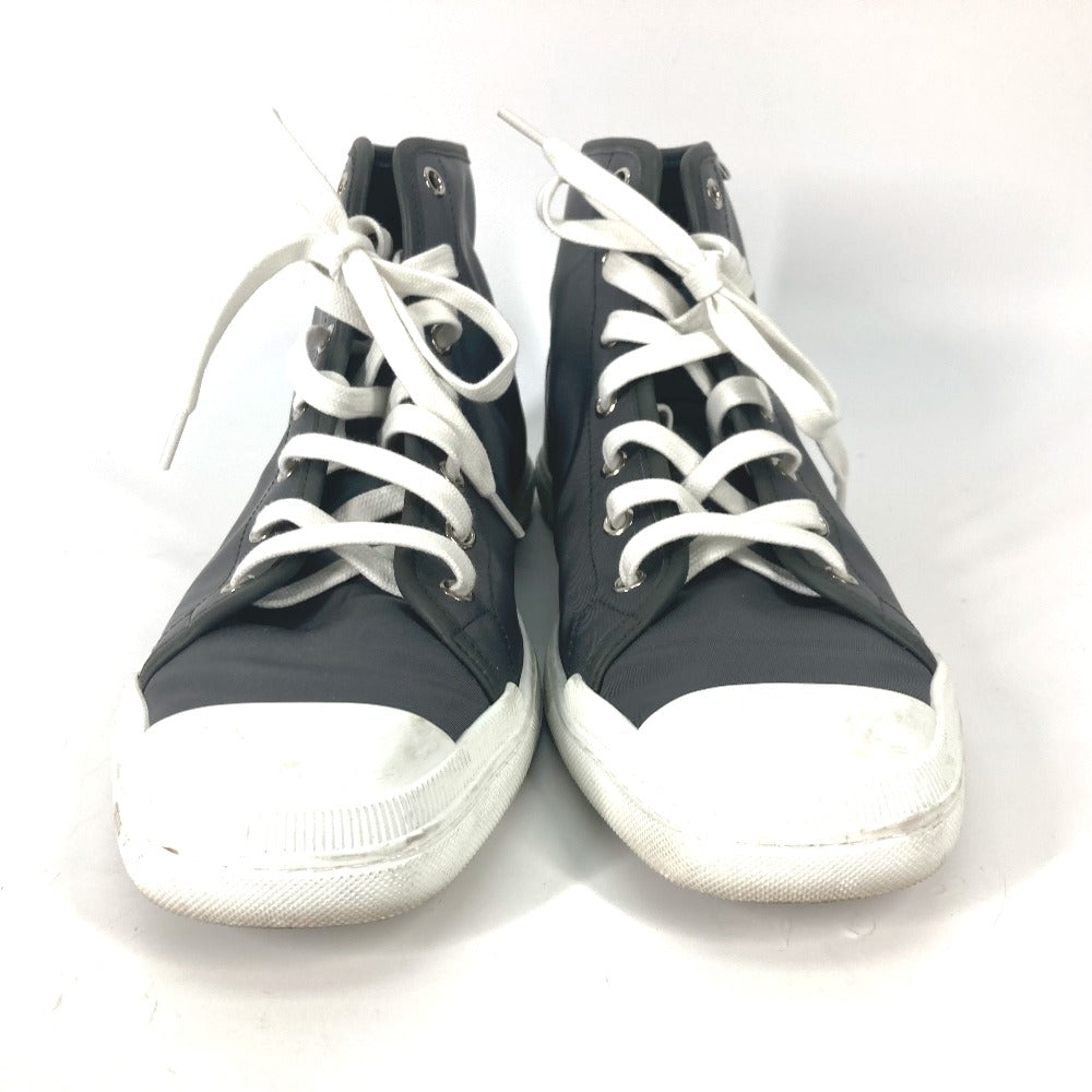 HERMES sneakers Nylon gray laces shoes shoes Express mens 40.5