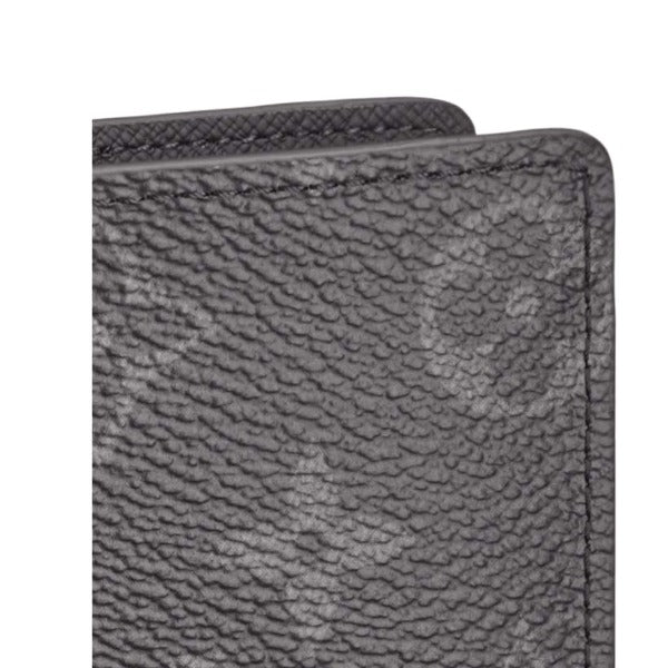 LOUIS VUITTON Long Wallet Purse M61697 Monogram canvas gray Bifold Wallet Eclipse Portefeuille Blaza mens