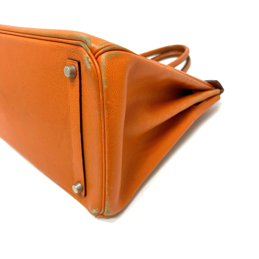 HERMES Handbag Epsom Orange Birkin 35