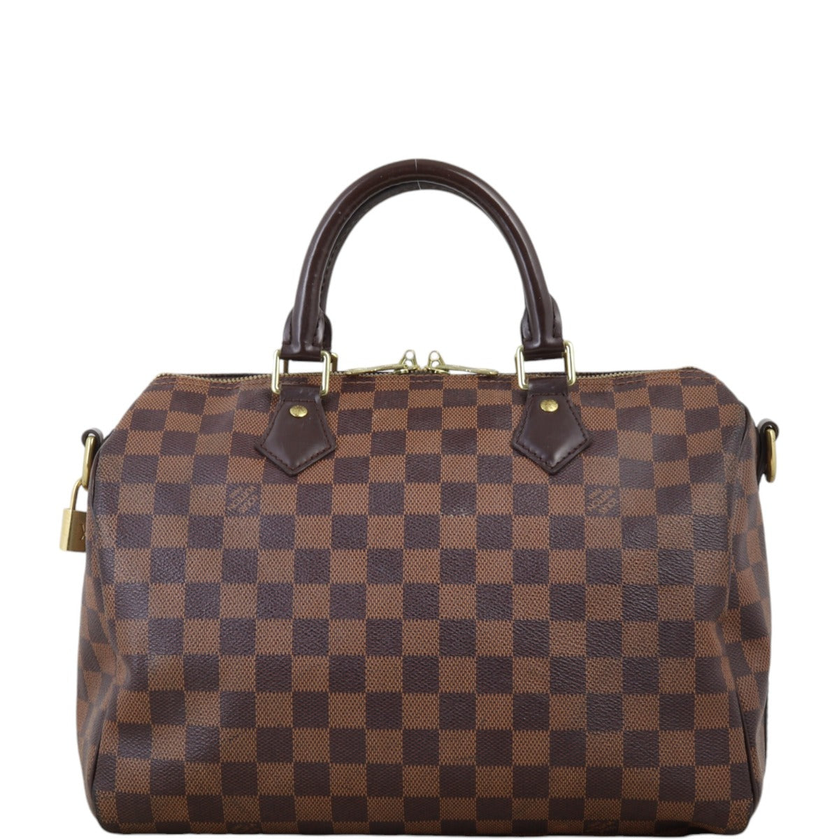 Louis Vuitton Speedy 30 Bandouliere Damier Ebene