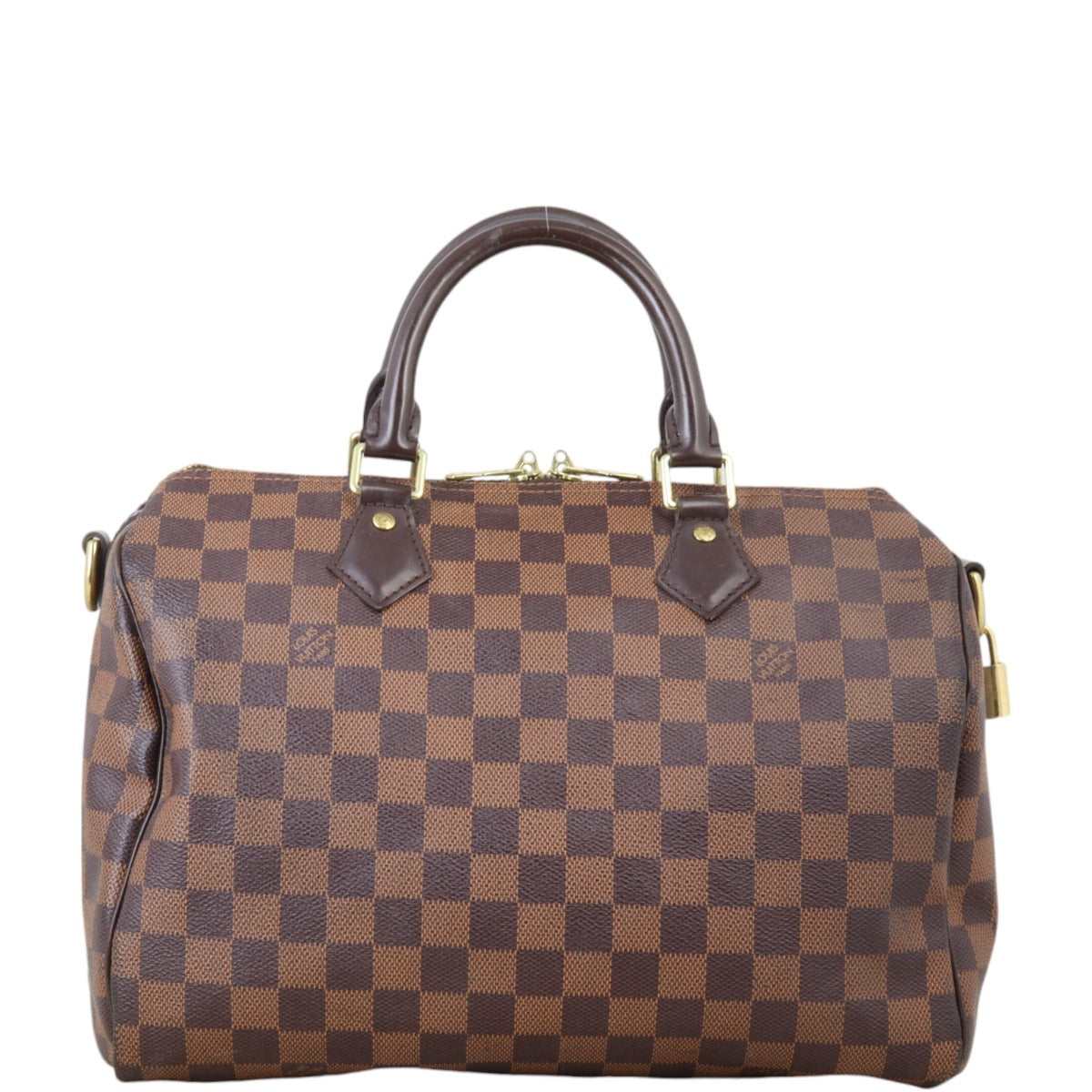 Louis Vuitton Speedy 30 Bandouliere Damier Ebene