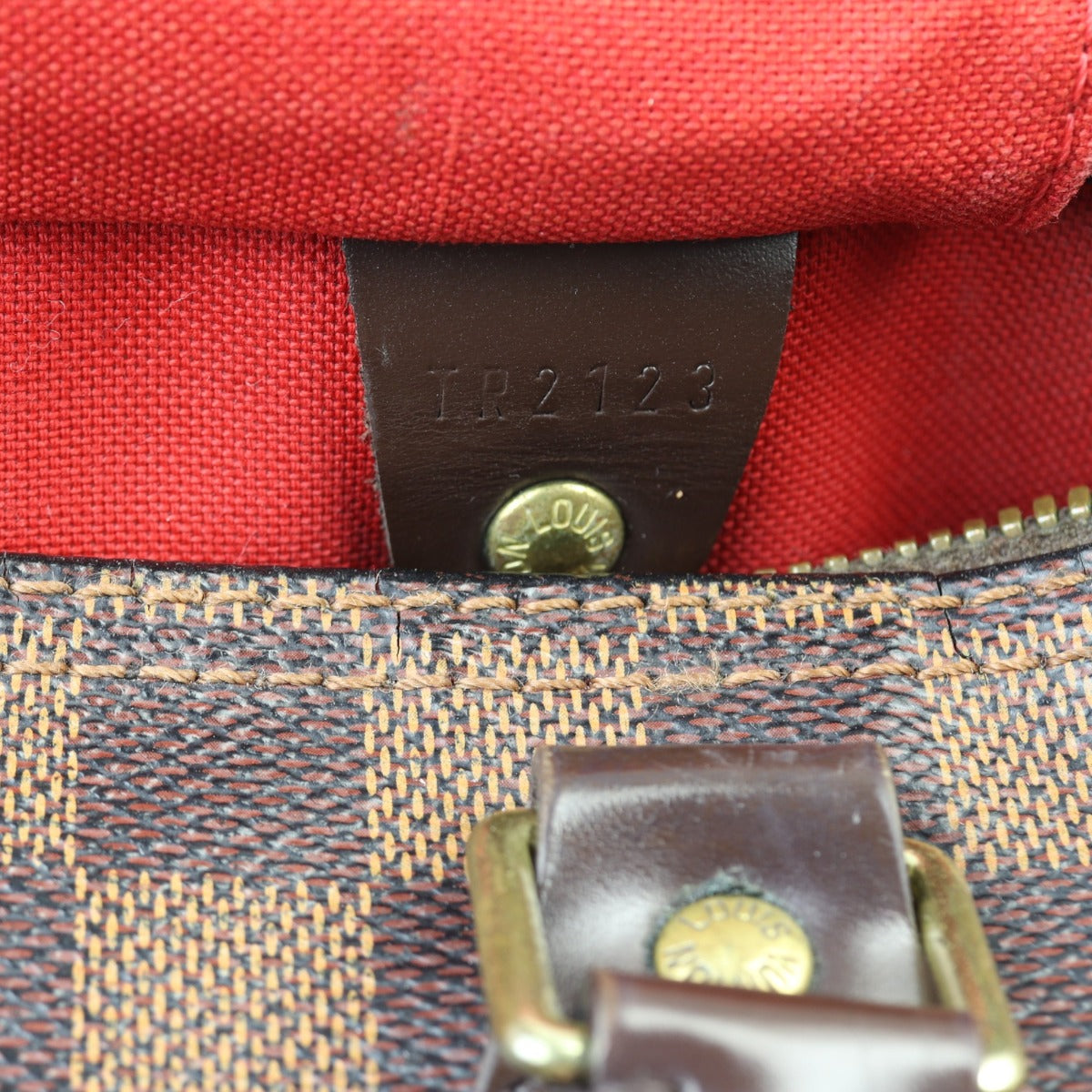 Louis Vuitton Speedy 30 Bandouliere Damier Ebene