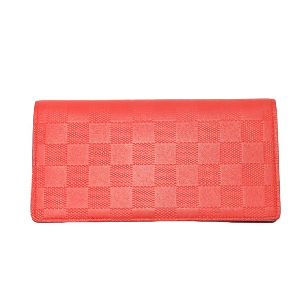 LOUIS VUITTON Long Wallet Purse N63011 Damier canvas Fusion Portefeuille Blaza Damier Anfini Bifold Wallet Women