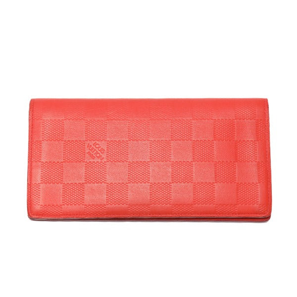 LOUIS VUITTON Long Wallet Purse N63011 Damier canvas Fusion Portefeuille Blaza Damier Anfini Bifold Wallet Women