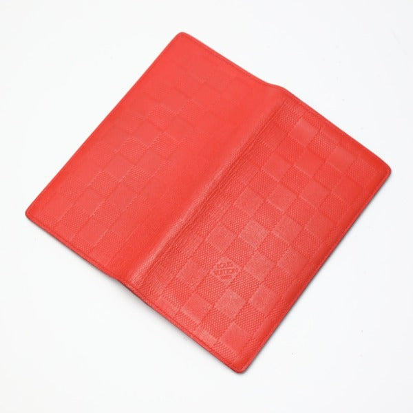 LOUIS VUITTON Long Wallet Purse N63011 Damier canvas Fusion Portefeuille Blaza Damier Anfini Bifold Wallet Women
