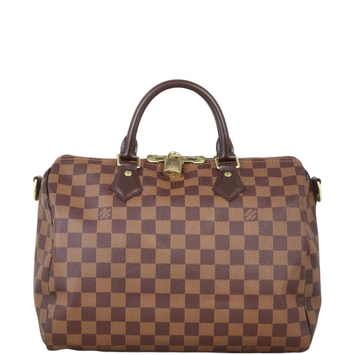 Louis Vuitton Speedy 30 Bandouliere Damier Ebene