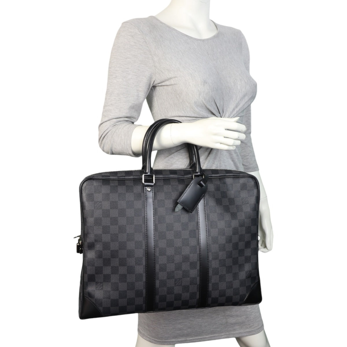 Louis Vuitton Porte Documents Voyage Damier Graphite