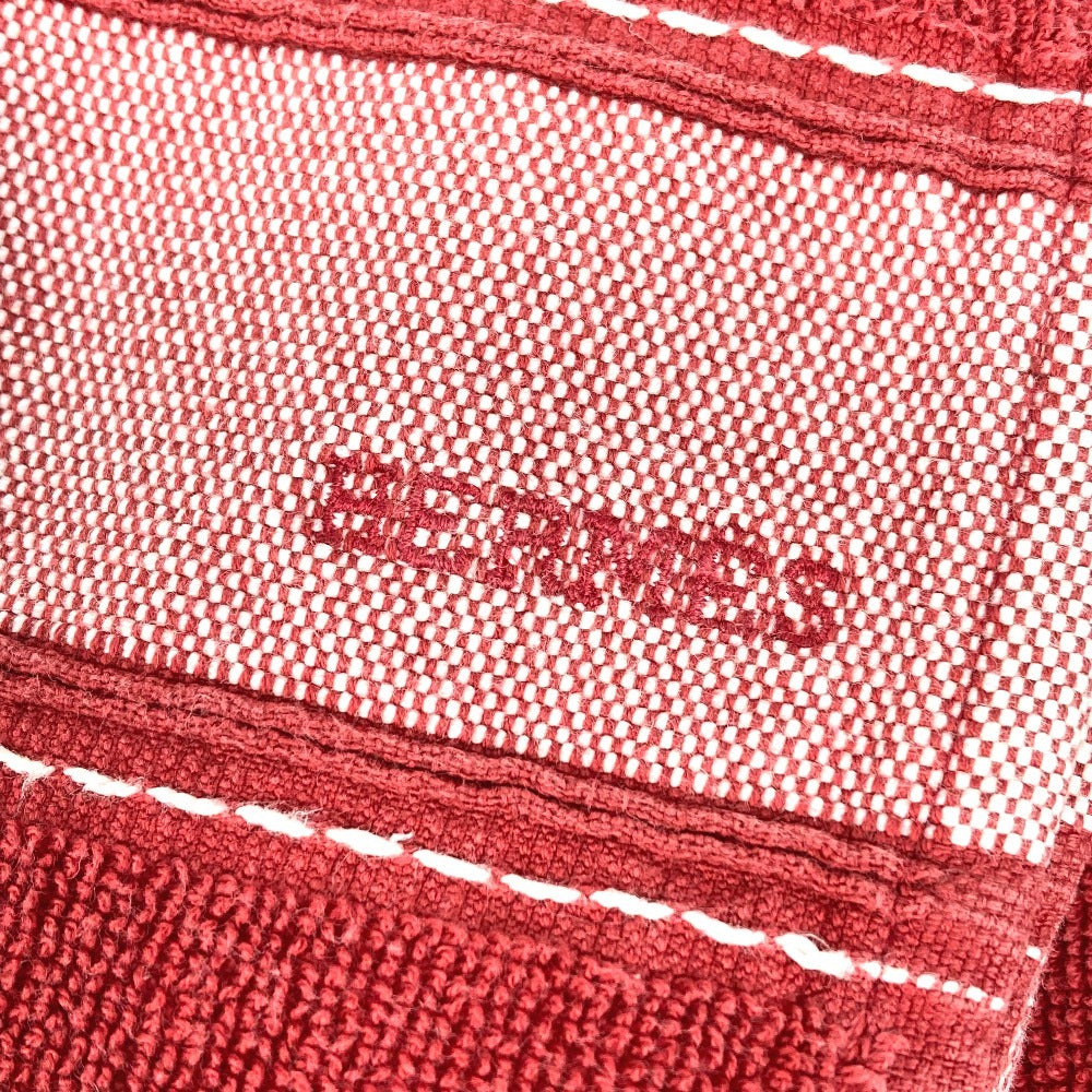 HERMES towel cotton Red Bath towel Interior Throw Blanket Beach towel yachting logo